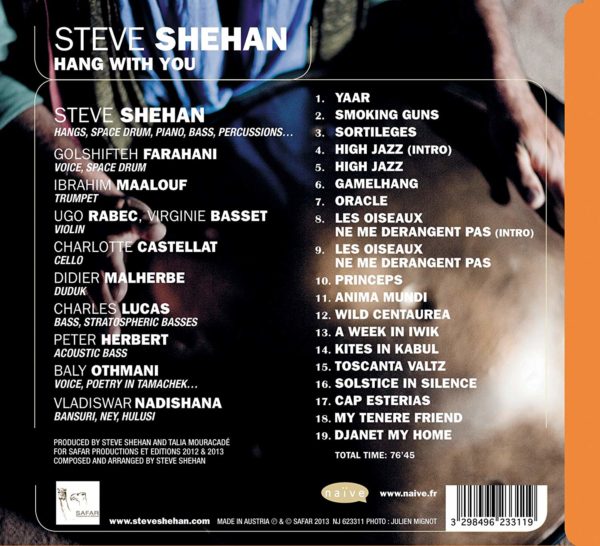 Hang With You CD, Import Steve Shehan